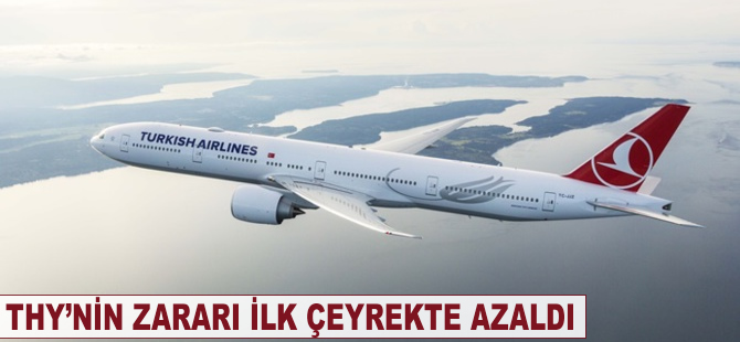 THY'nin zararı ilk çeyrekte azaldı
