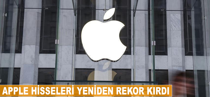 Apple hisseleri yeniden rekor kırdı