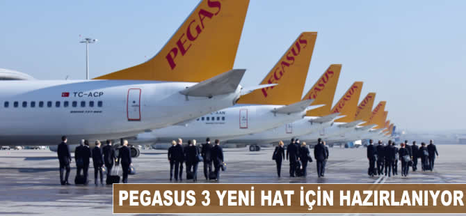 Pegasus 3 yeni hat için hazırlanıyor