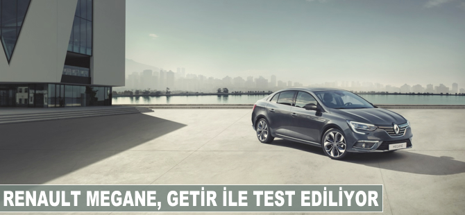 Renault Megane, Getir ile test ediliyor