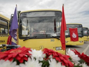 İBB, Saraybosna'ya 15 otobüs hibe etti
