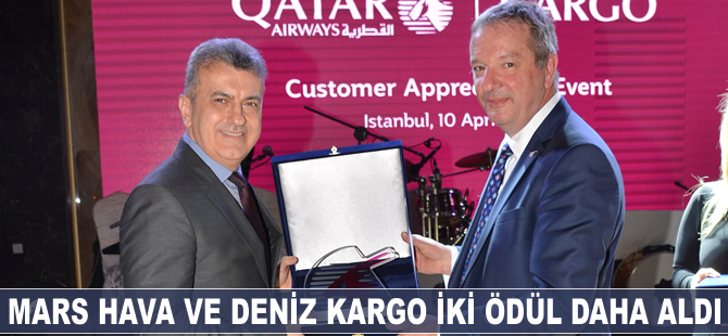 Mars hava ve deniz kargoya 2 ödül daha!