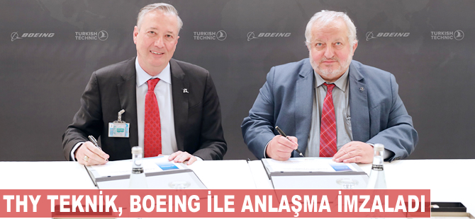THY Teknik, Boeing ile anlaşma imzaladı