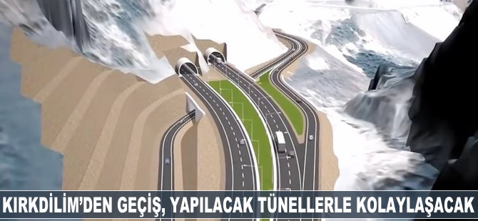 Kırkdilim'den geçiş, yapılacak tünellerle kolaylaşacak