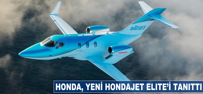 Honda, yeni Hondajet Elite'i tanıttı