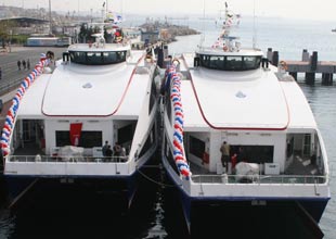 İDO'nun yeni taşıtları hizmete girdi