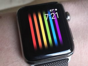 Apple Watch'a hareketli gökkuşağı özelliği geldi!
