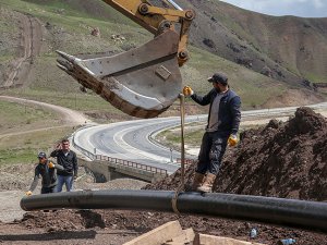 Hakkari'nin doğalgaz hattı tamamlanıyor