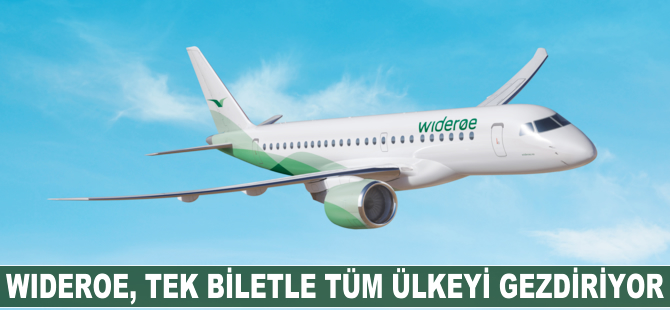 Wideroe, tek biletle bütün ülkeyi gezdiriyor