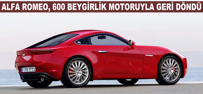 Alfa Romeo GTV, 600 beygirlik motoruyla geri döndü