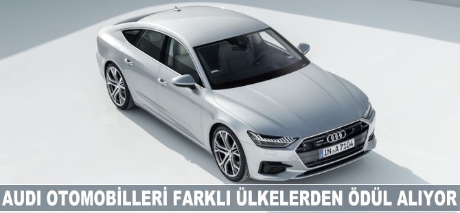 Audi otomobilleri farklı ülkelerden ödül alıyor