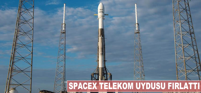 SpaceX telekom uydusu fırlattı