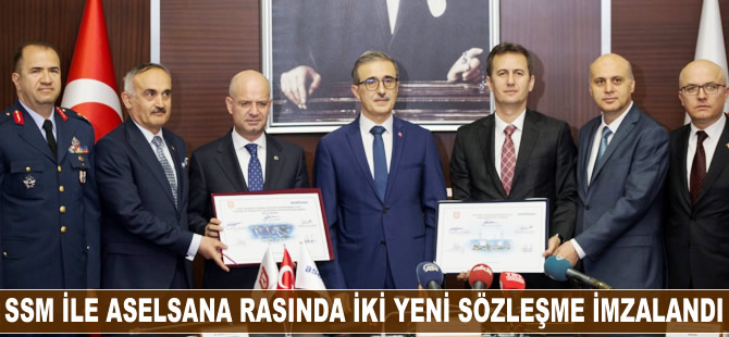 SSM ile ASELSAN arasında iki yeni sözleşme imzalandı
