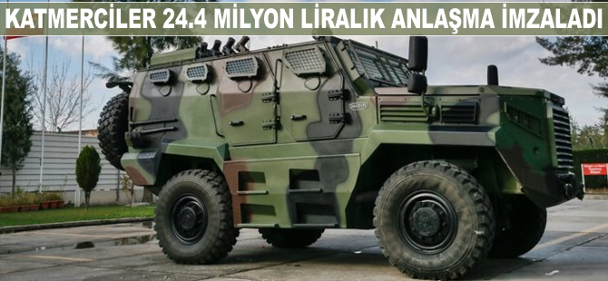 Katmerciler 24.4 milyon liralık anlaşma imzaladı