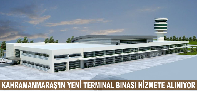 Kahramanmaraş'ın yeni terminal binasının inşaatında sona gelindi