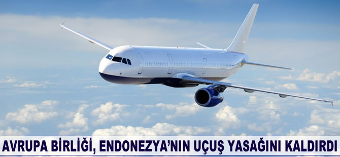 AB, Endonezya'nın uçuş yasağını kaldırdı