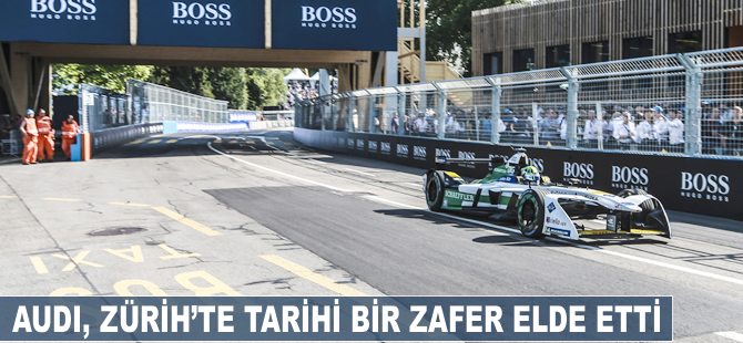 Audi, Zürih’te tarihi bir zafer elde etti