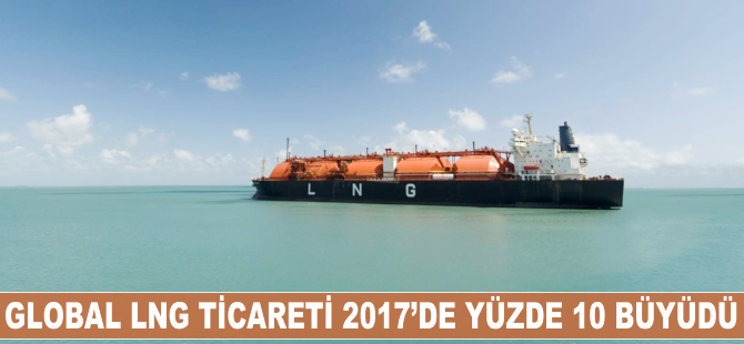 Global LNG ticareti 2017'de yüzde 10 büyüdü