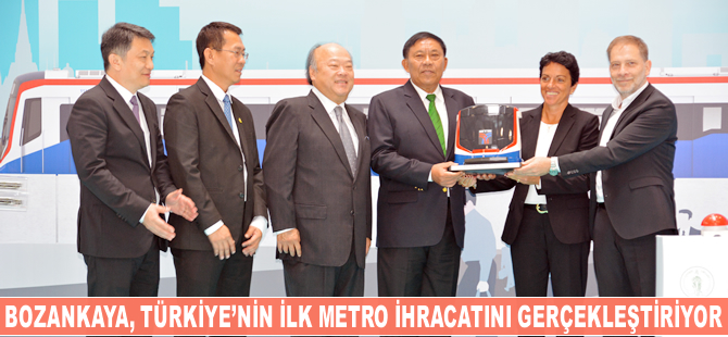 Bozankaya, Türkiye’nin ilk metro ihracatını Tayland’a gerçekleştiriyor