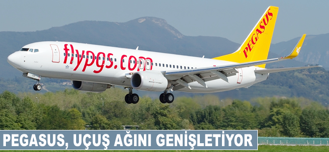 Pegasus, uçuş ağını genişletiyor
