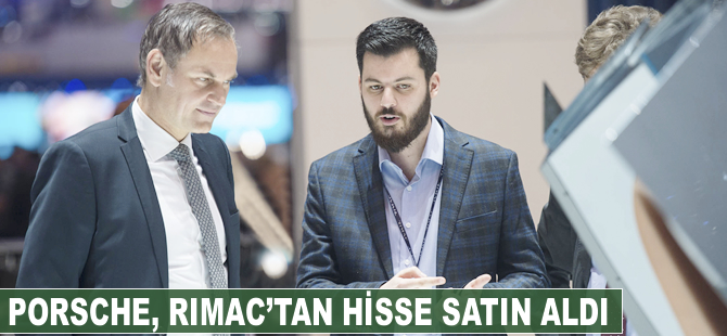 Porsche, teknoloji ve spor otomobil şirketi Rimac’tan hisse satın aldı