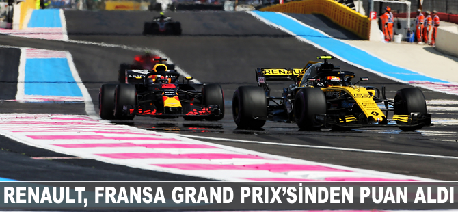 Renault, Fransa Grand Prix’sinden puan aldı