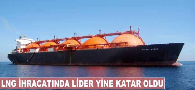LNG ihracatında lider yine Katar oldu