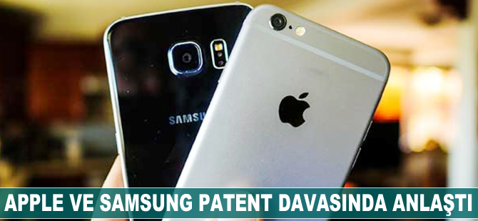 Apple ve Samsung patent davasında anlaştı