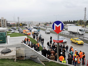 Maltepe Huzurevi metro istasyonunu su basabilir