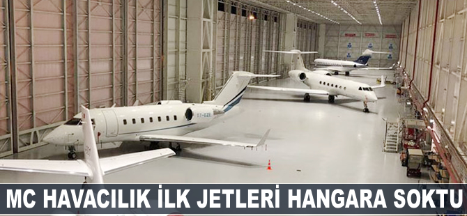 MC Havacılık ilk jetleri hangara soktu