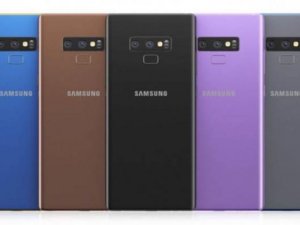 Galaxy Note 9 işte bu renk seçenekleriyle geliyor