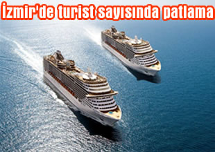 İzmir'e 1 milyon 240 bin 410 turist geldi