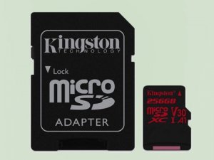 Kingston 256 GB kapasiteli microSD bellek üretti