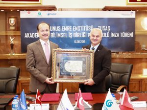 TUSAŞ ve Yunus Emre Enstitüsü İş Birliği Protokolü İmzaladı