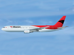 Air Albania'nın ilk uçağı filoya girdi