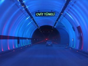 Ovit Tüneli'nden 2 bin araç geçti