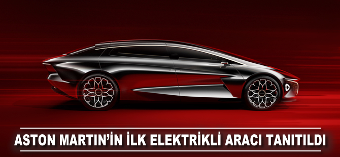 Aston Martin'in ilk elektrikli aracı tanıtıldı