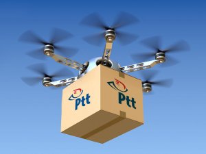 PTT drone ile taşımacılığa başlıyor