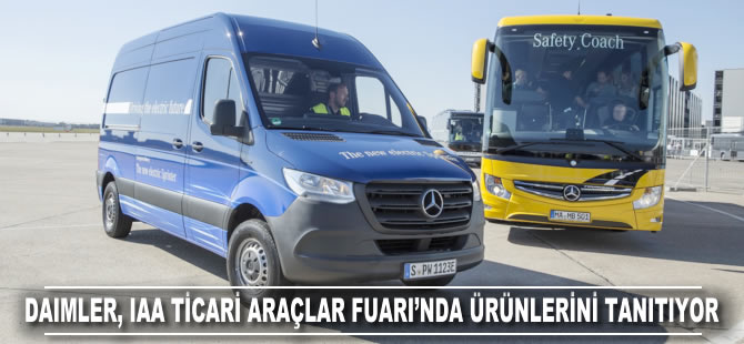 Daimler, 2018 IAA Ticari Araçlar Fuarı’nda ürünlerini tanıtıyor