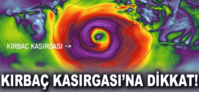 Kırbaç Kasırgası'na dikkat!