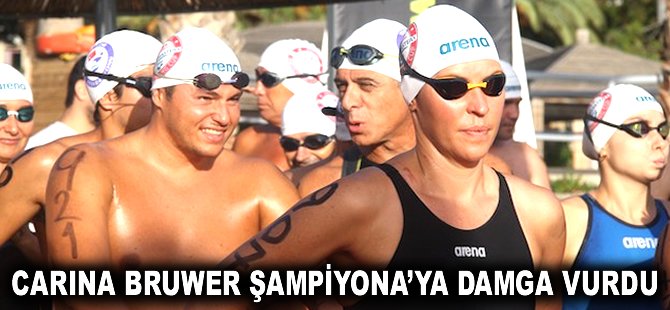Carine Bruwer Şampiyona'ya damga vurdu
