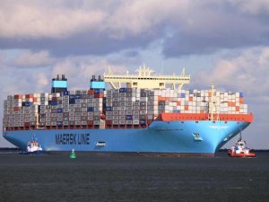 Maersk'in konteynır gemisi küresel dengeleri değiştirecek