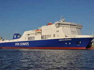 MS Regina Seaways yolcu gemisinde yangın çıktı