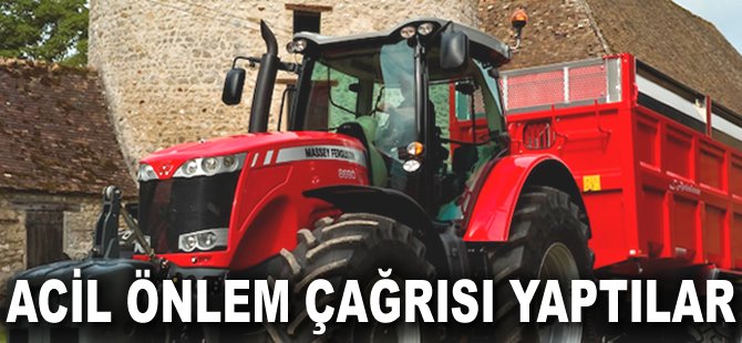 Acil önlem çağrısı yaptılar