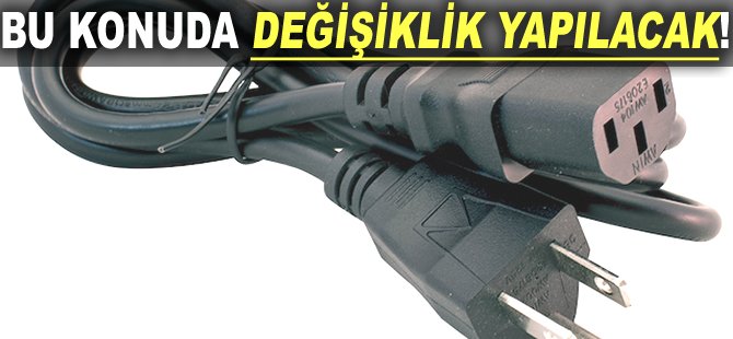 Bu konuda değişiklik yapılacak!