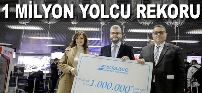 1 milyon yolcu rekoru