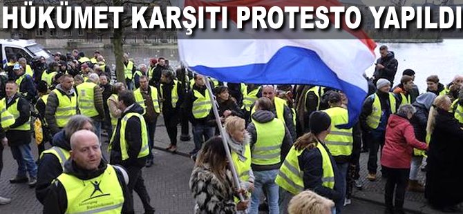 Hükümet karşıtı protesto yapıldı