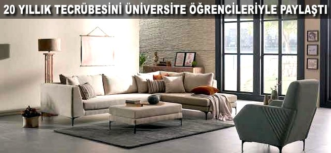 20 yıllık tecrübesini Üniversite öğrencileriyle paylaştı