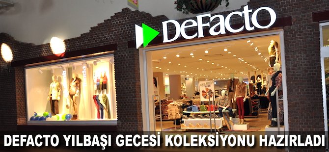 DeFacto yılbaşı gecesi koleksiyonu hazırladı