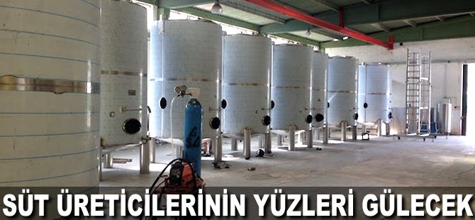 Süt üreticilerinin yüzleri gülecek